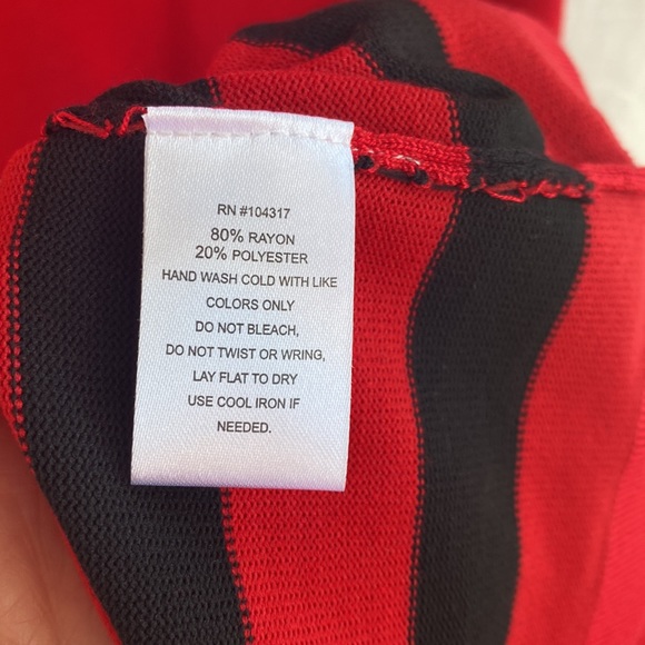 Allison Brittney - red and black dress - XL - Picture 4 of 5